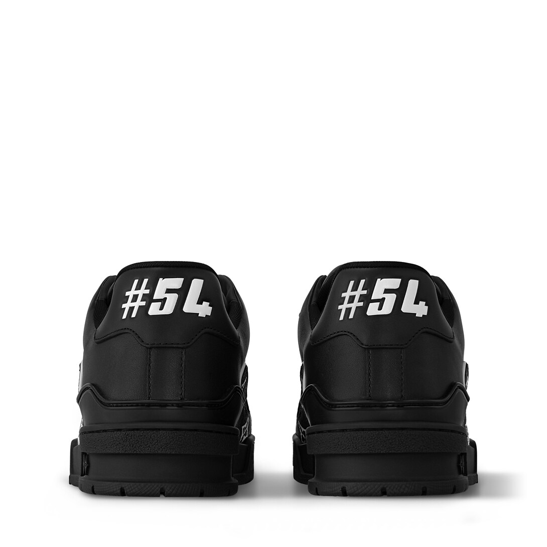 Lois Vuton Trainer Sneaker Monogram Black White