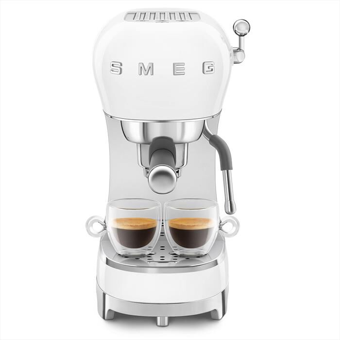 SMEG - Macchina da Caffè Espresso 50's Style ECF02WHEU-Bianco