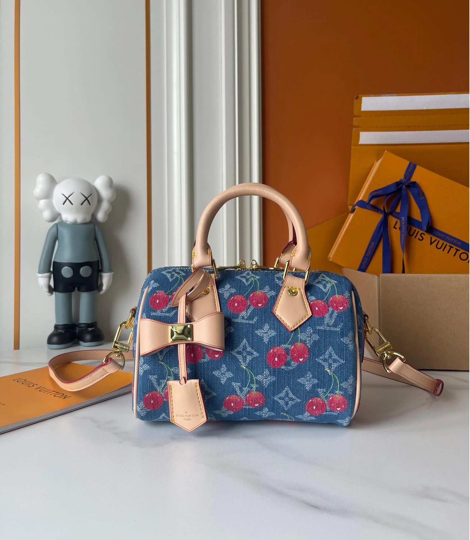 Louis Vuitton Monogram Cherry Speedy 20