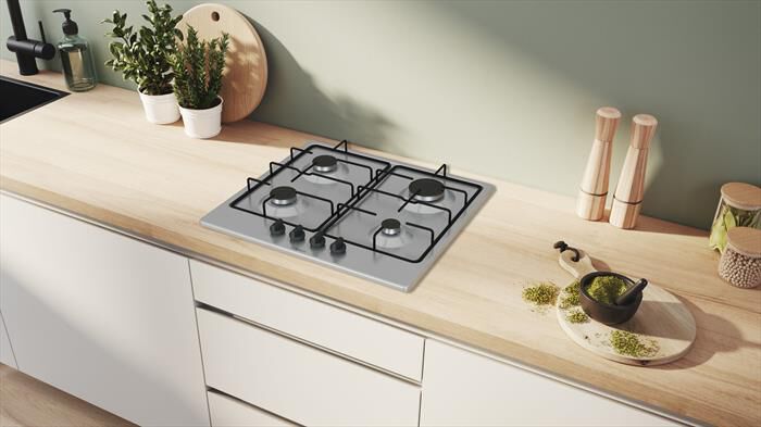 BOSCH - Piano cottura a gas PGP6B5K85 58,2 cm-Inox