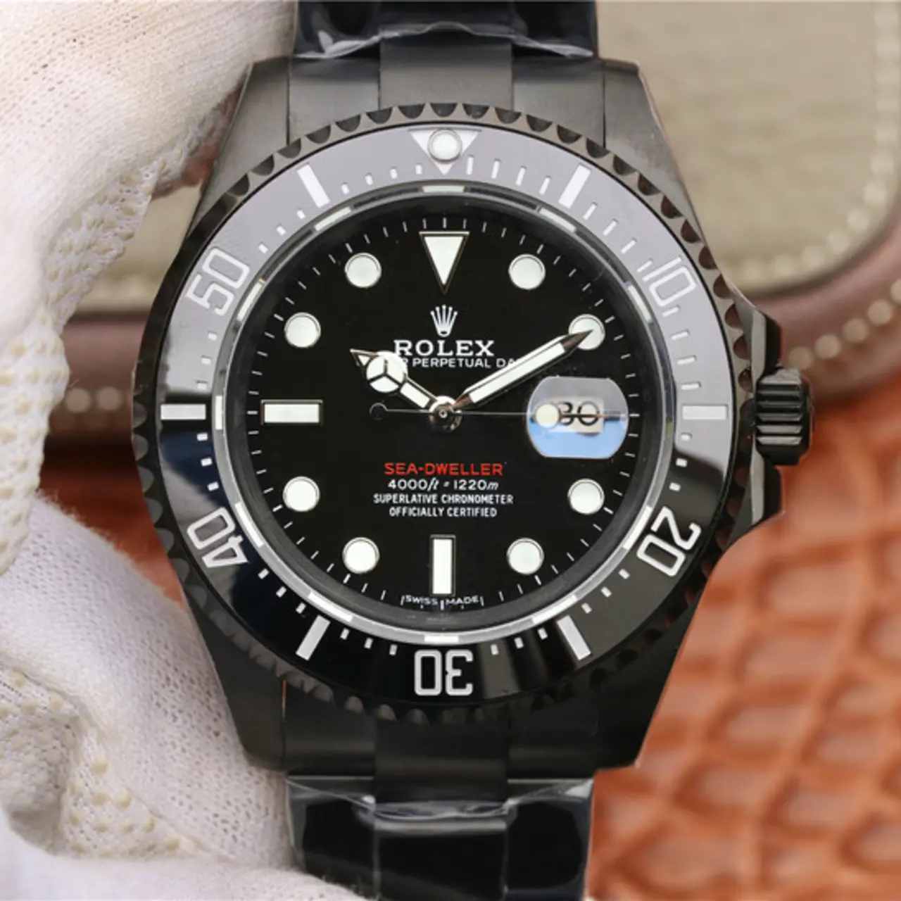 Rolex Sea-Dweller Full Black Multiple Dial Color Options 43mm