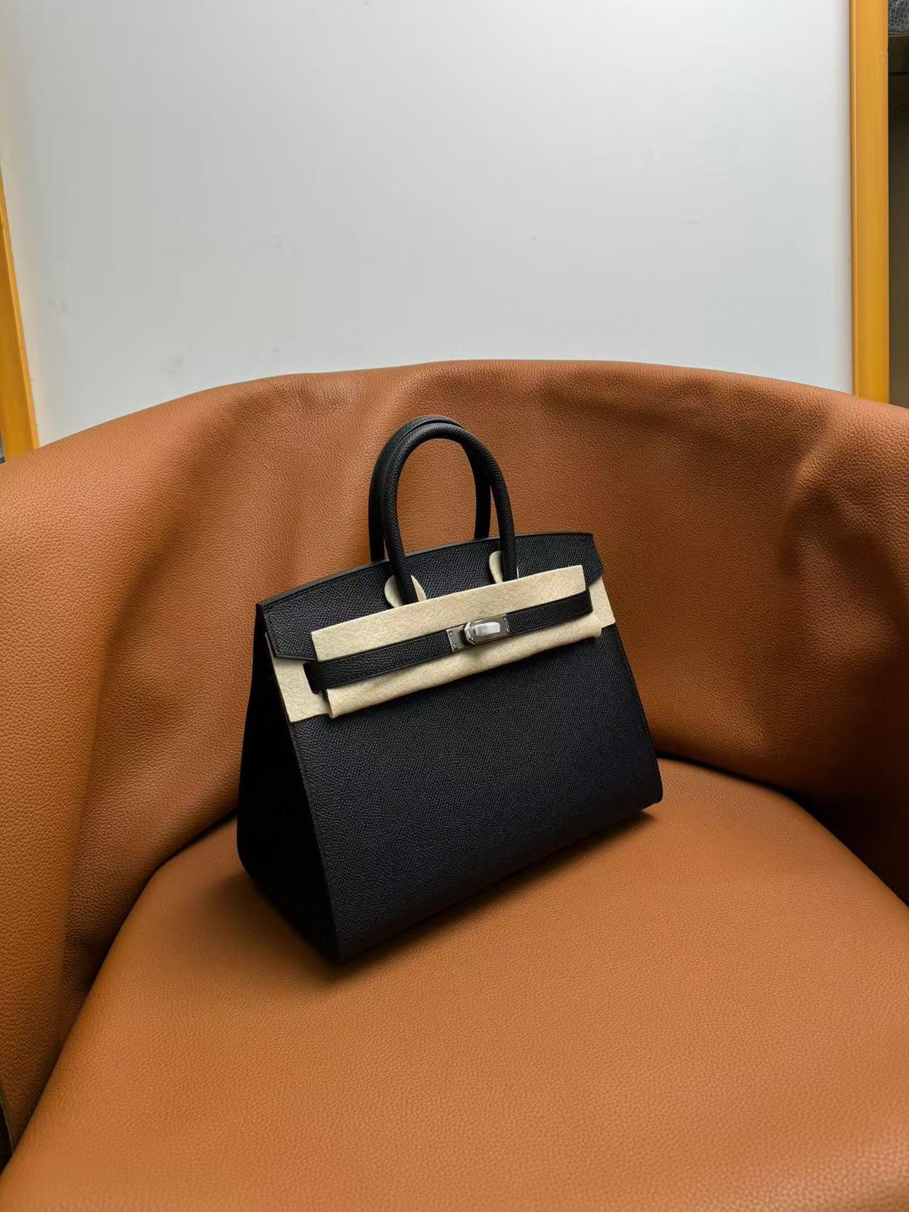 Hermes Birkin 25-35cm custom calfskin