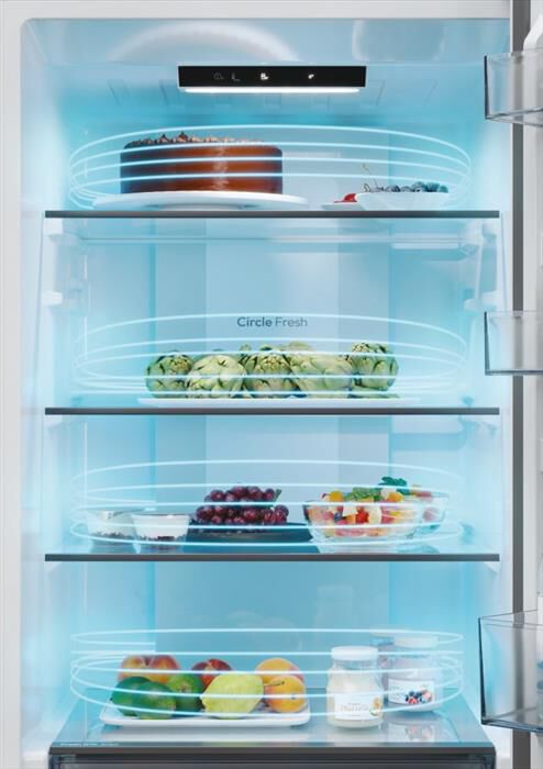 CANDY - Frigorifero combinato CNCQ2T618EW Classe E 355 lt-Bianco
