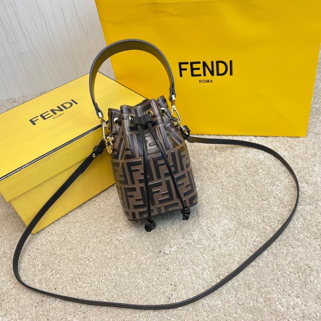 FD Mon Tresor Bucket Bags Size:12x18x10cm