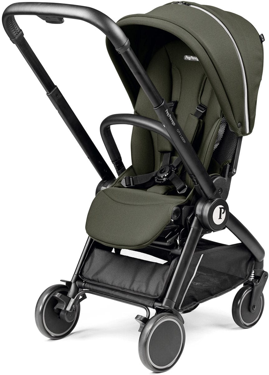 PEG City Loop Stroller Bundle - Black / Metal