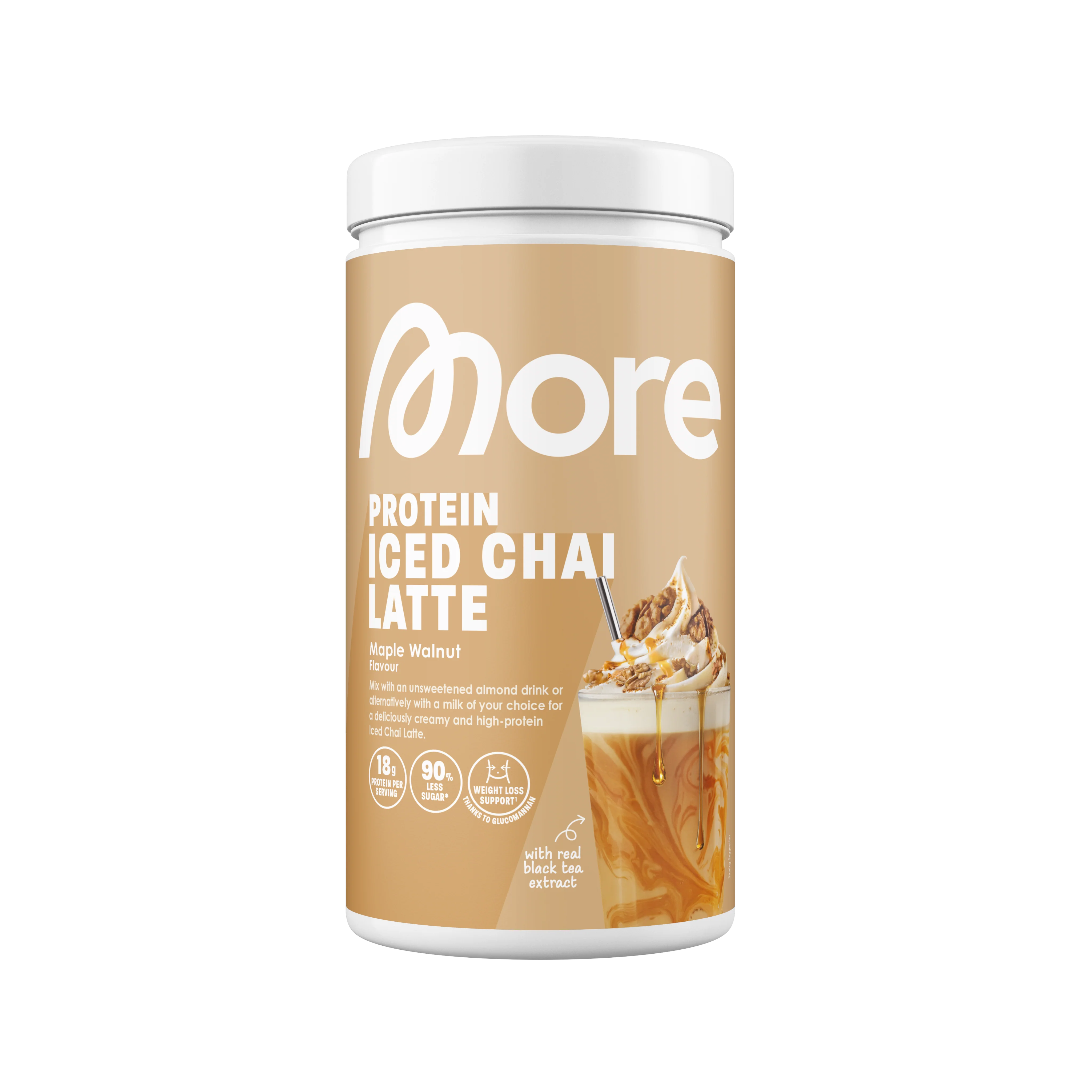 More Protein Iced Chai Latte