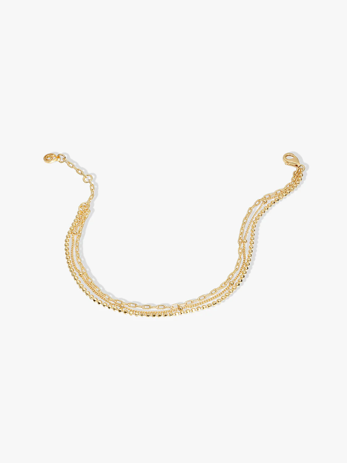 Mixed Texture Chain Bracelet