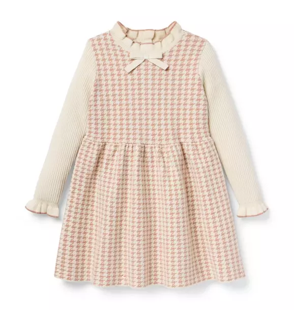The Houndstooth Sweater Dress