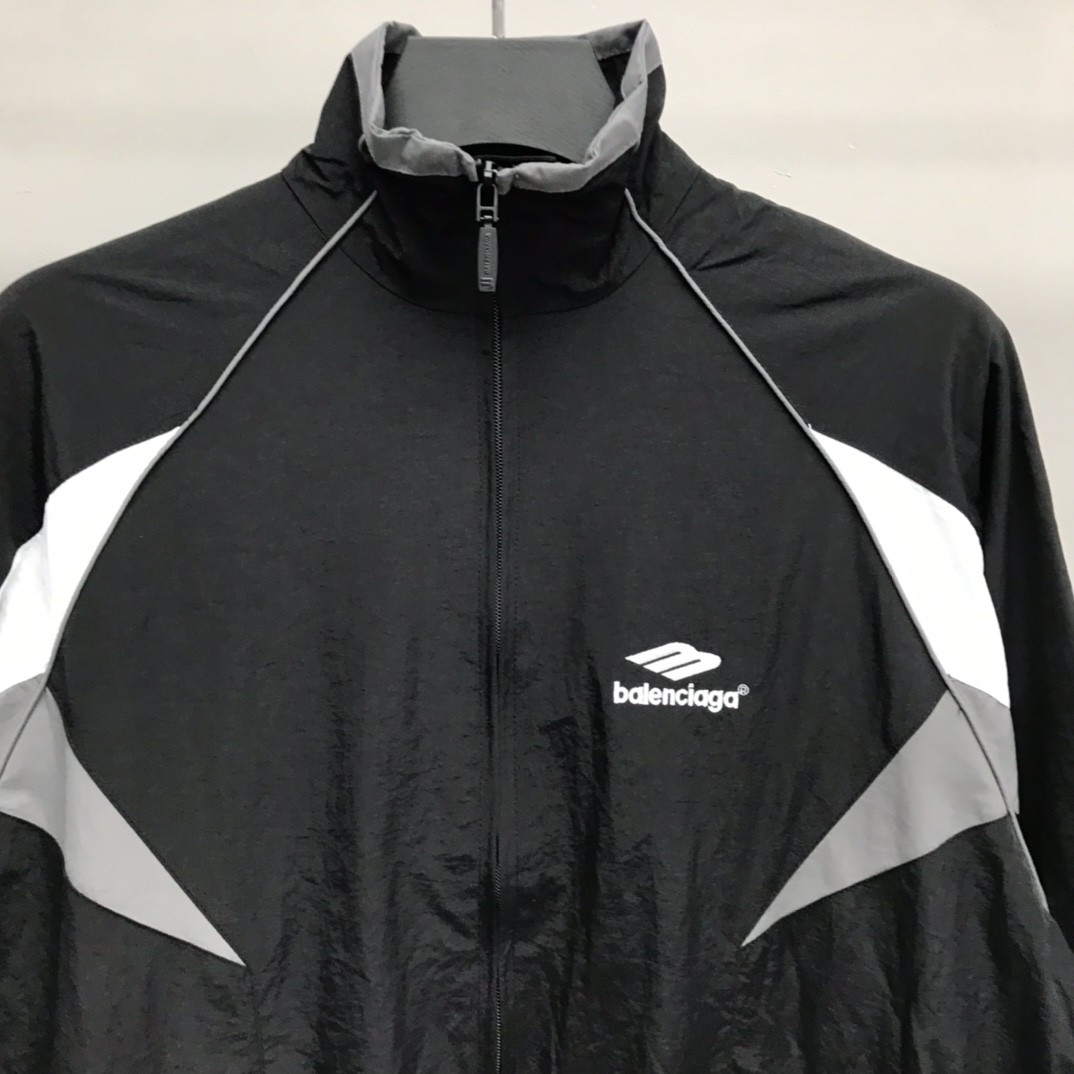BLCG sports patchwork jacket