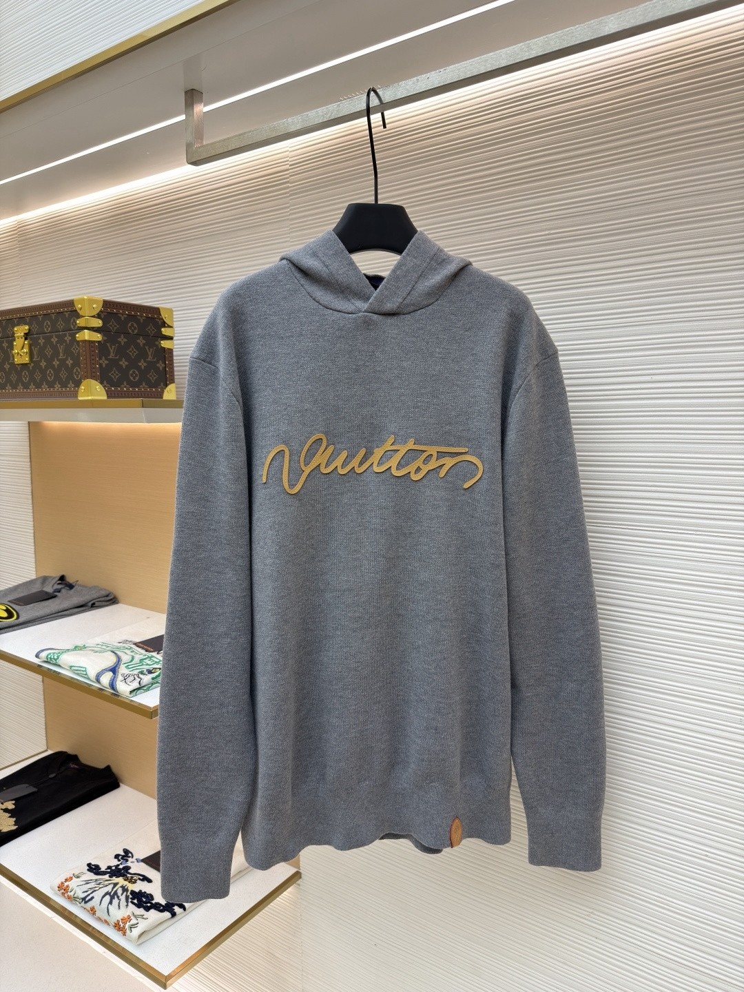LV Knitted hoodie