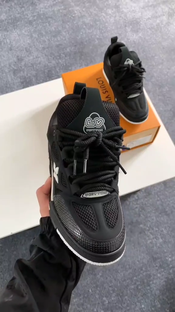 LV Skate Sneaker ‘Black’ – NICE SHOEUS