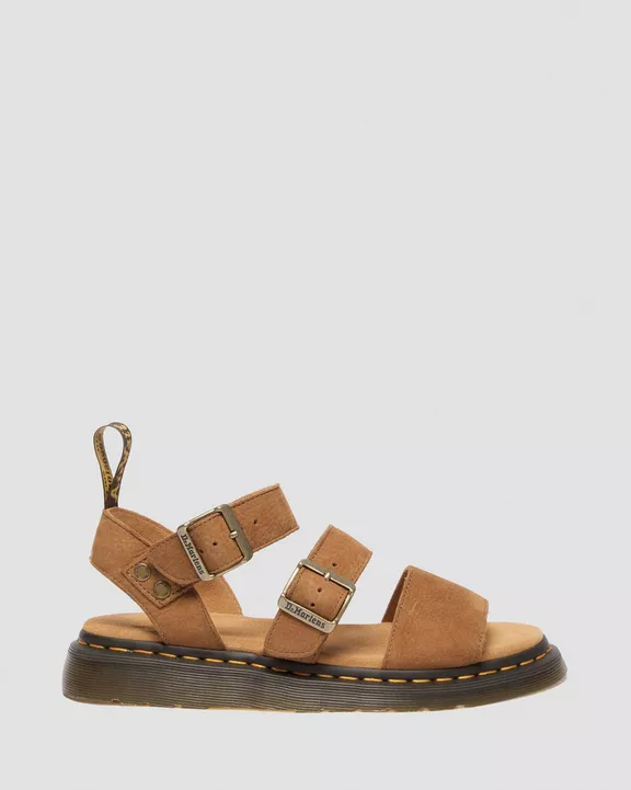 Gryphon Tumbled Nubuck Sandals