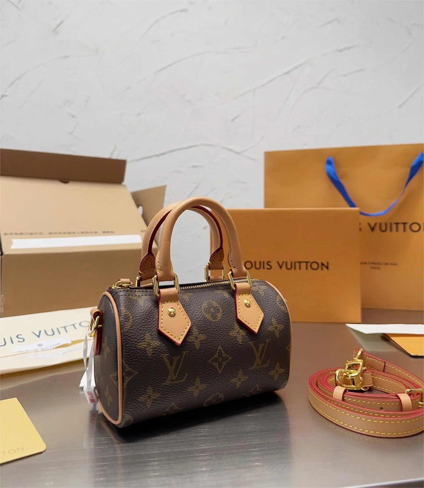 [Louis Vuitton] Hard to find - Speedy Nano ☆ Popular Monogram