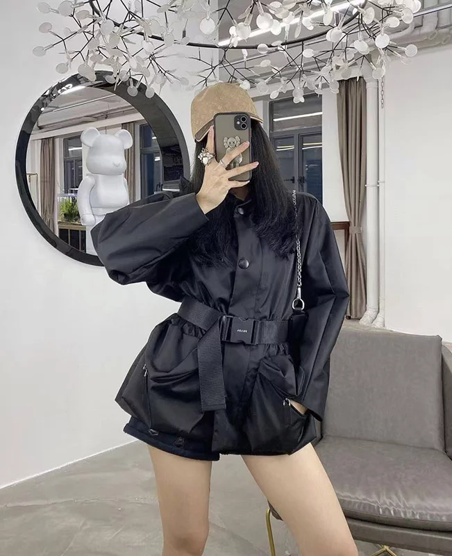 Detachable hat waist waist jacket WT-813064