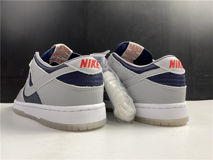 NK Dunk Low College Navy Grey DD1768-400