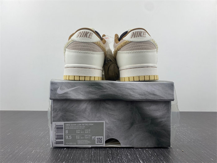 NK Dunk Low Retro PRM Year of the Rabbit Fossil Stone FD4203-211