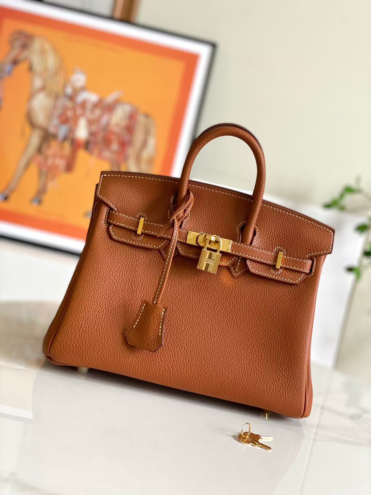 Hermes Birkin 25-35cm custom TOGO