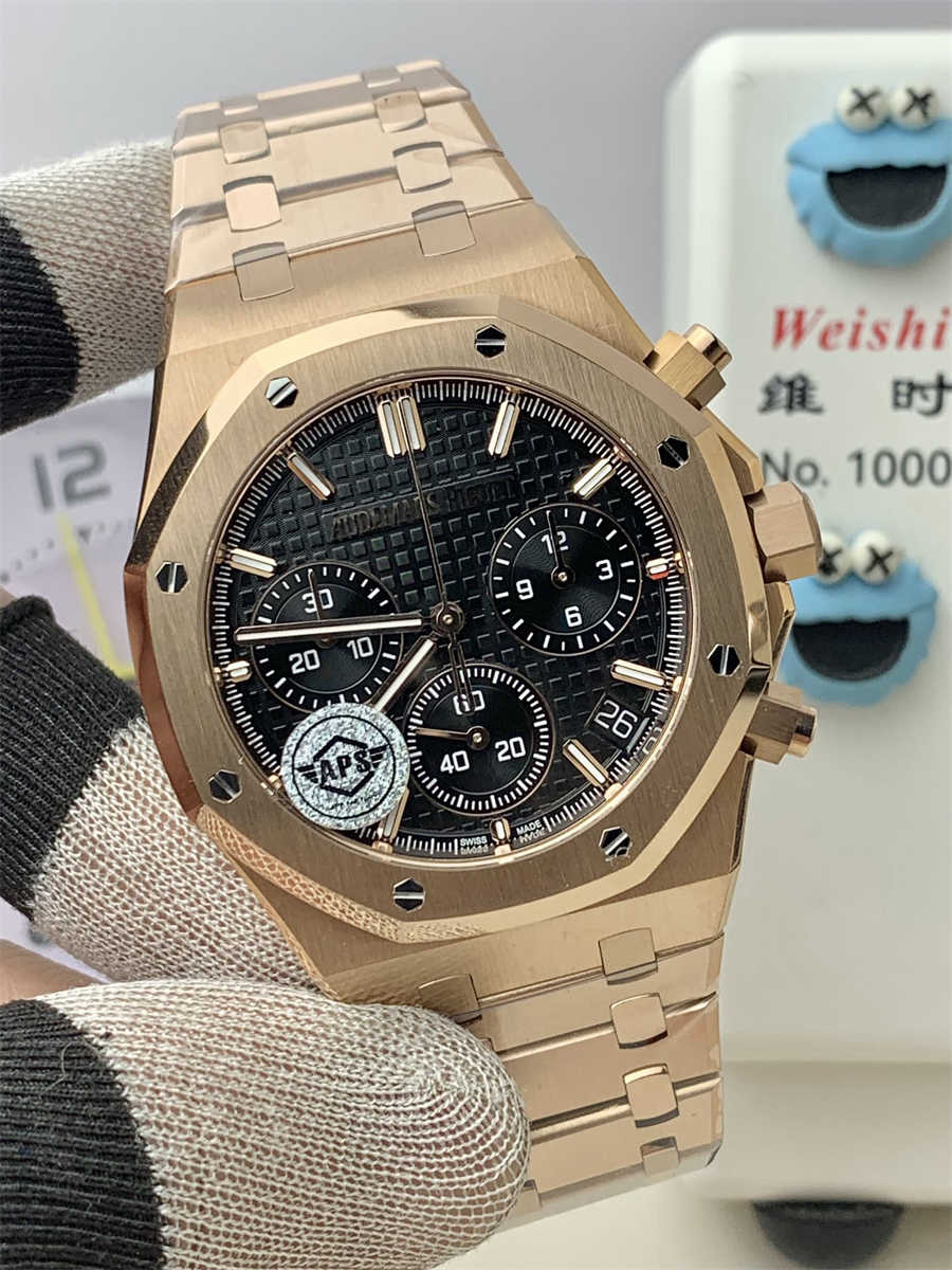 AP 26240 Rose Gold Chronograph Replica – APS Royal Oak Offshore 41mm