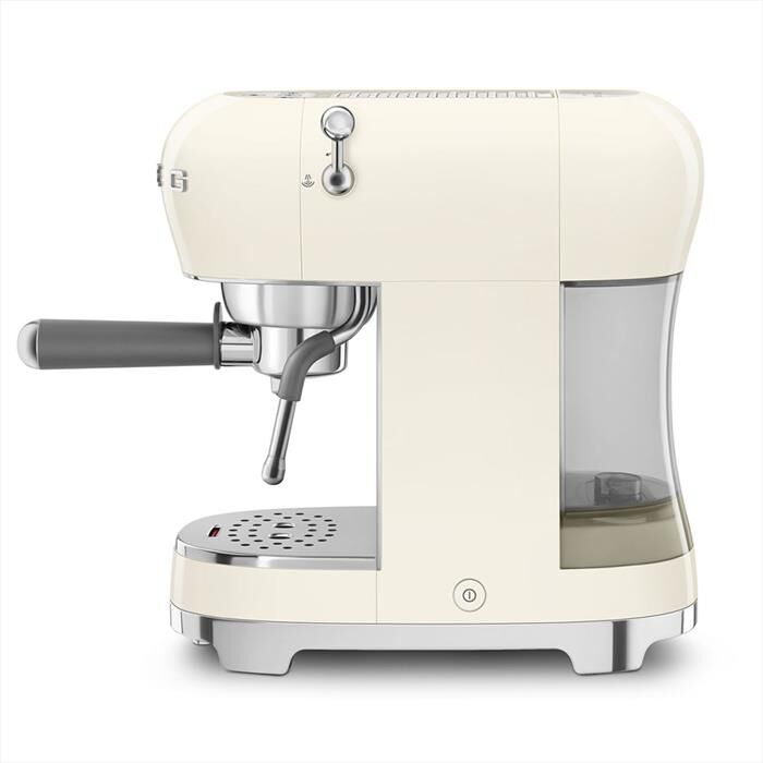 SMEG - Macchina da Caffè Espresso 50's Style ECF02CREU-Panna