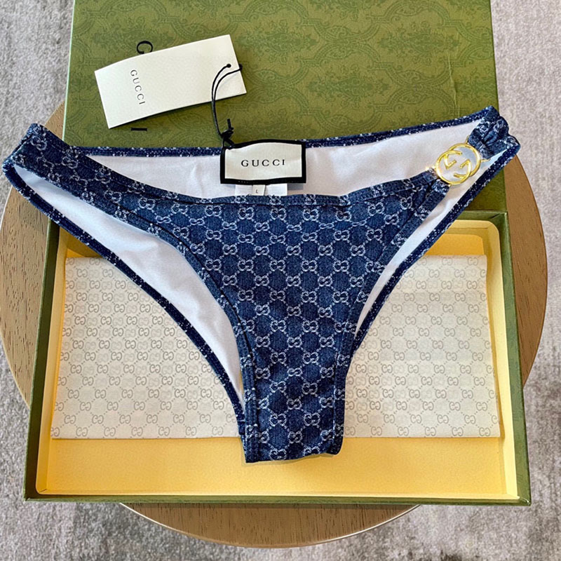 Sexy Bikini Smocked Swimsuits with Pads YY-925453