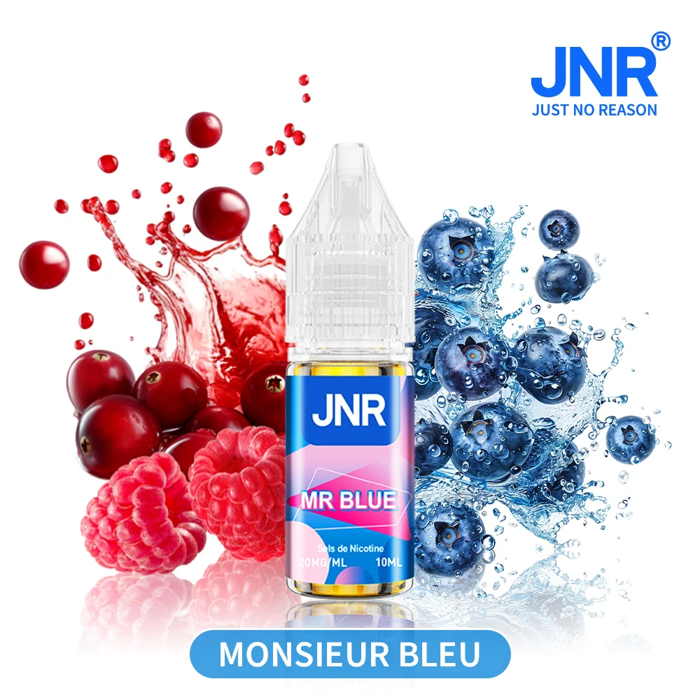 JNR E-liquide 10ml - Sels de Nicotine 20mg - Vape Grok