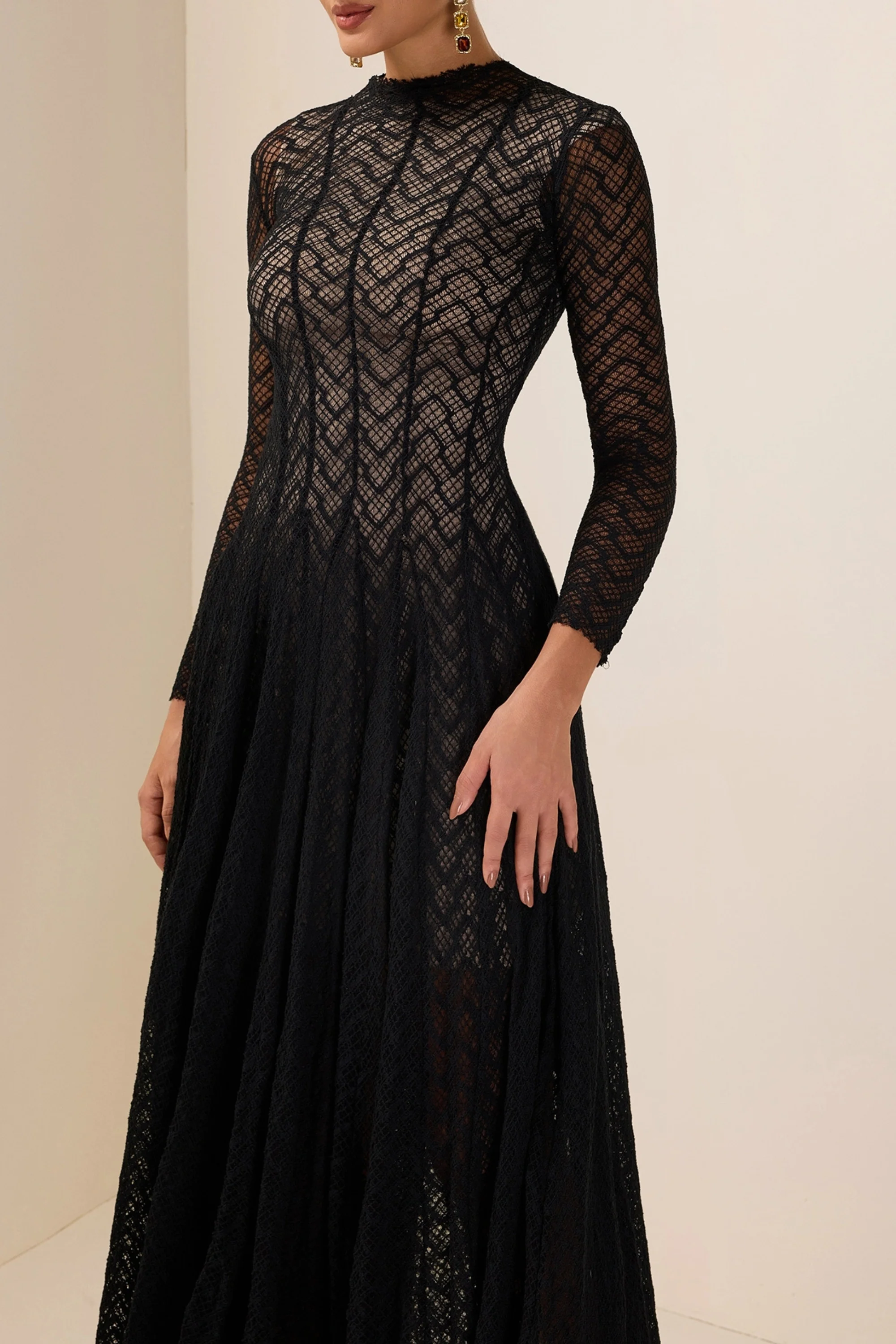 Eclipse Lace Bodycon Dress