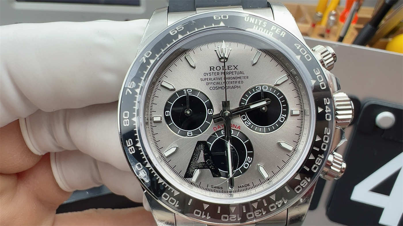 VSF Rolex Daytona Ghost Replica | Weighted Case (136g) with Clone 4131