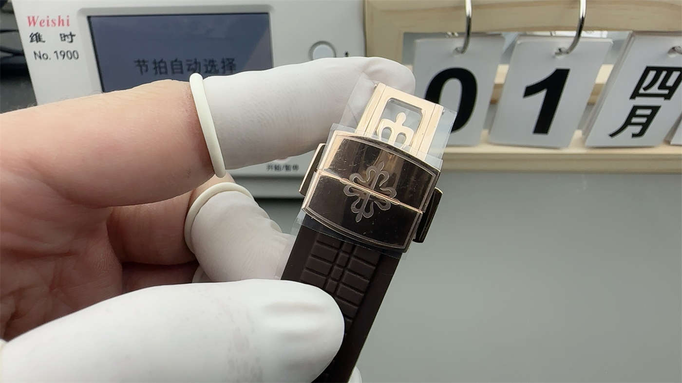 3KF Patek 5968R – Premium Rose Gold Aquanaut Chronograph Replica