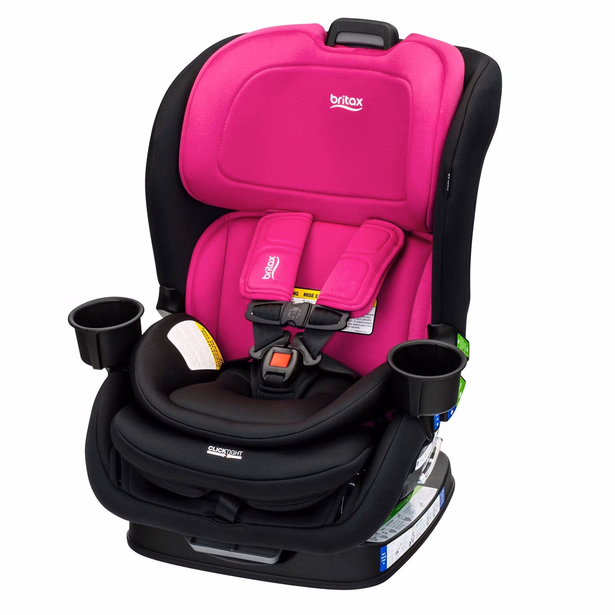 Britax Poplar ClickTight Convertible Car Seat, Slim 17-Inch Design  - Magenta Onyx (SIP)