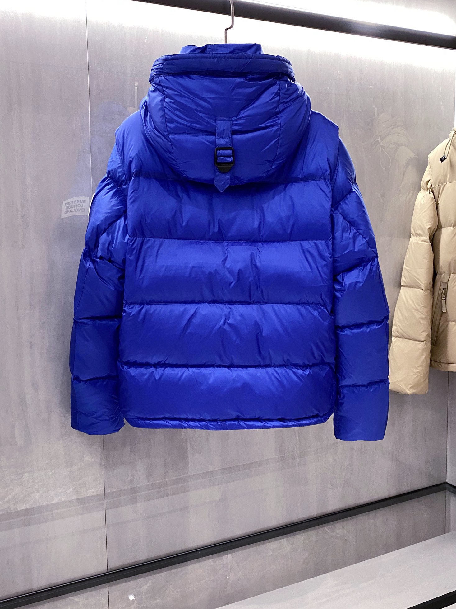 B B R Down Jacket Puffer Coat Blue