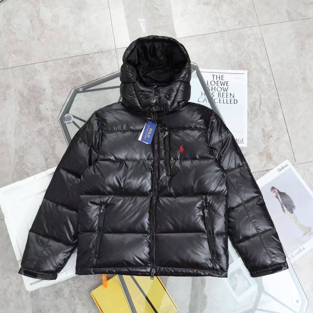 RL LOGO Down Jacket