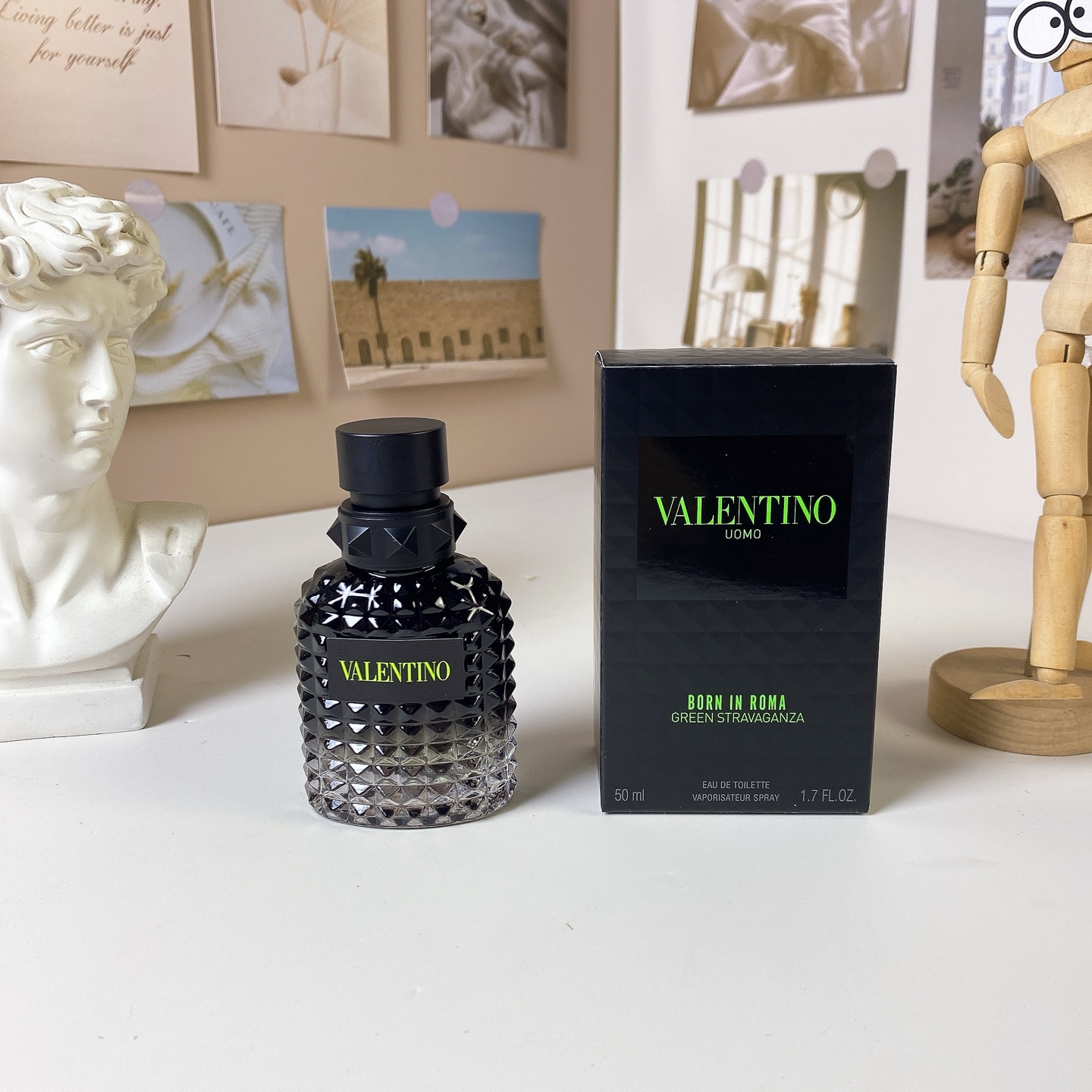 Valentino Uomo Born in Roma Green