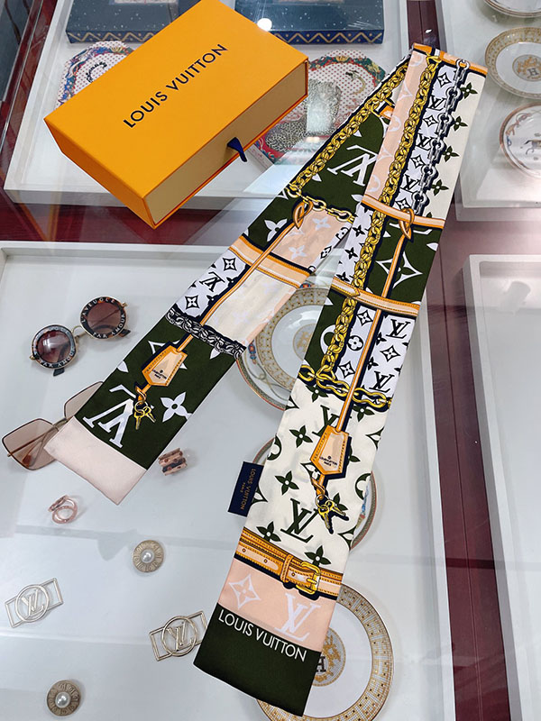 120x8cm Fashion Embroidery Handbag Ribbon Scarf Neck Bow WJ-987031