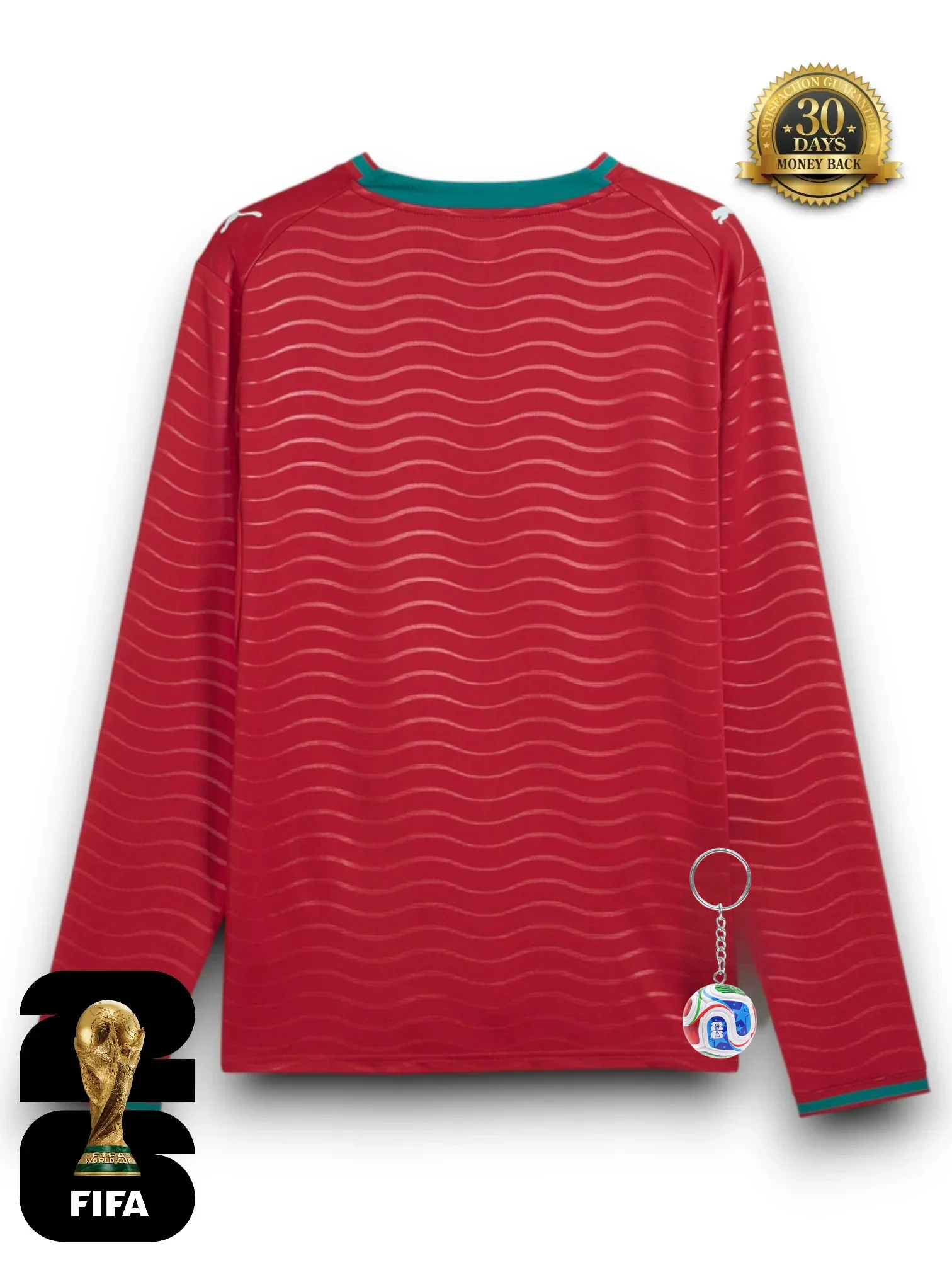 Portugal World Cup 2026 Jersey - Long Sleeve