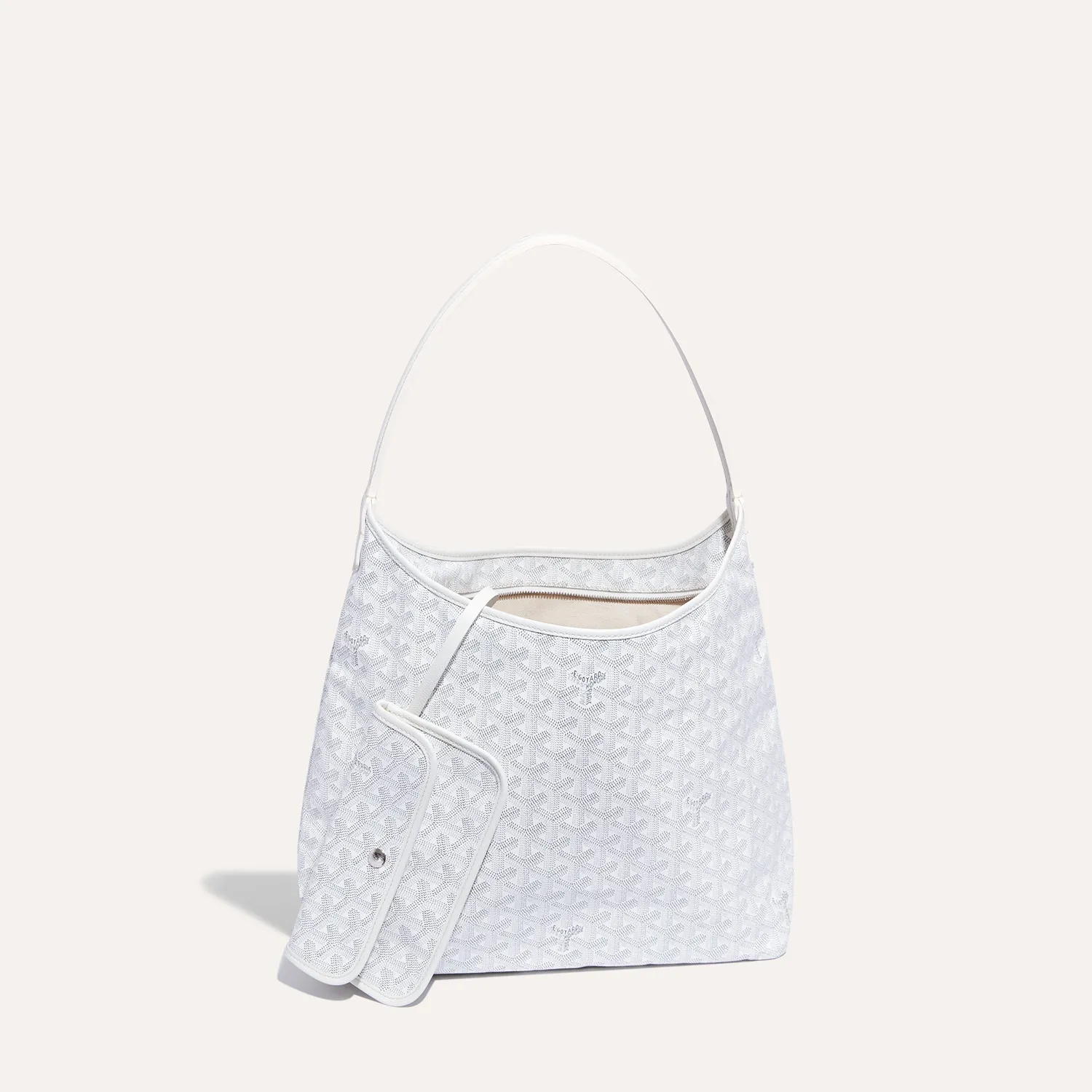 Goyard BOHEMEPMLTY50CL50P Hobo Bohème bag White L 43 * W 14 * H 27(cm)