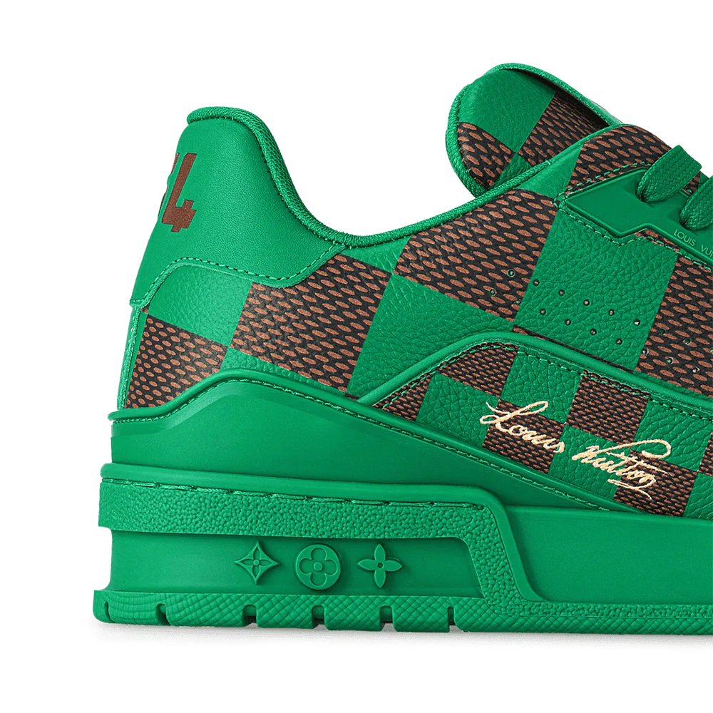 L.V  Trainer Sneaker ‘DarkGreen’