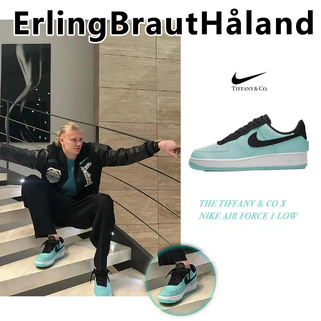 Nike x Tiffany & Co  Air Force 1Low「1837」🔥★送関込★世界中を震撼させた話題のコラボ★◆超人気◆ 雑誌、ＴＶ、映画に登場アイテム♪