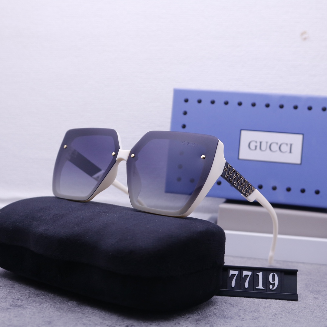 4 Colours Fashion SunGlasses 7719 TYJ-915237