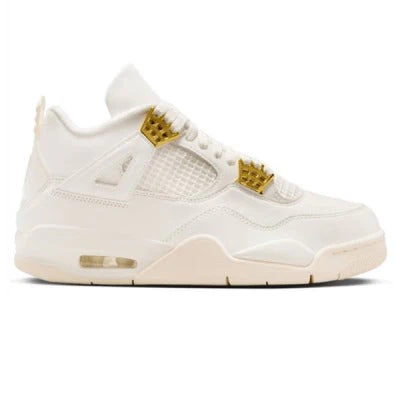NK Air Jordan 4 Retro ‘Metallic Gold’