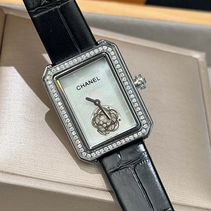 Fashion 36mm Dial Stone-set Bezel Quartz Movement Watch WB-6627031