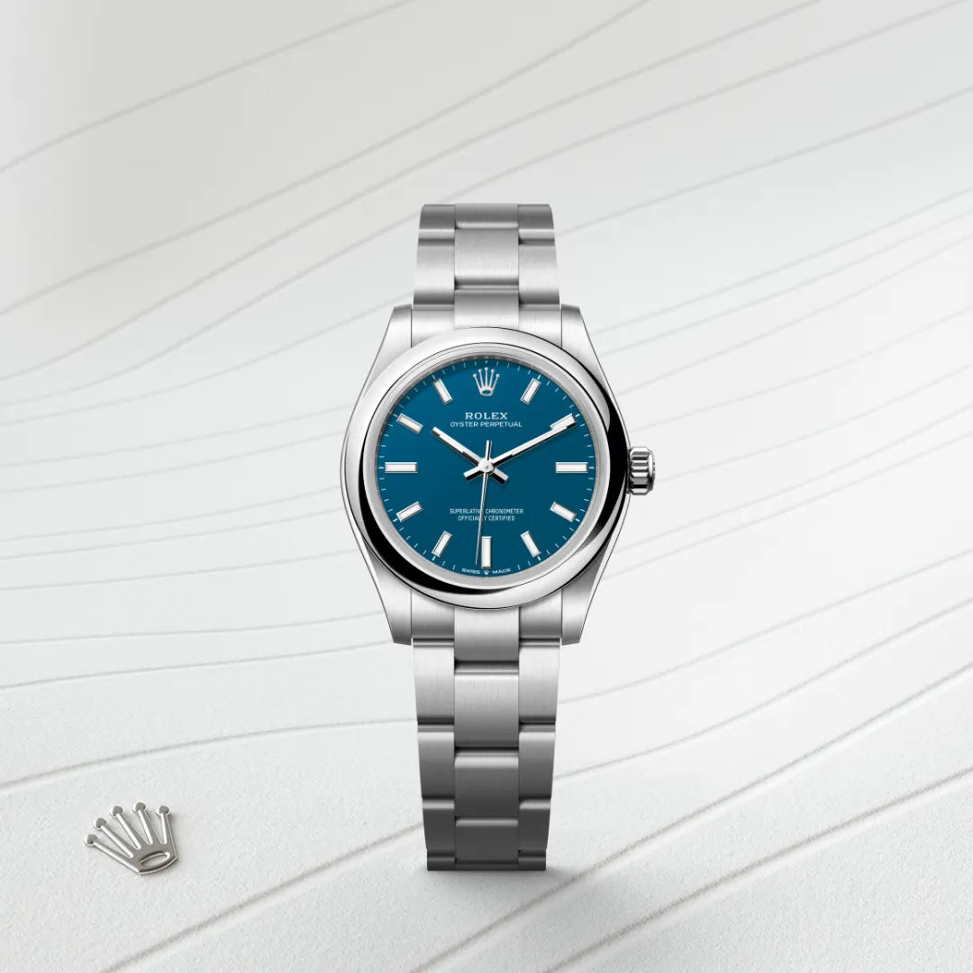 2025 Oyster Perpetual 31 Rolex Oyster, 31 mm, Oystersteel M277200-0017