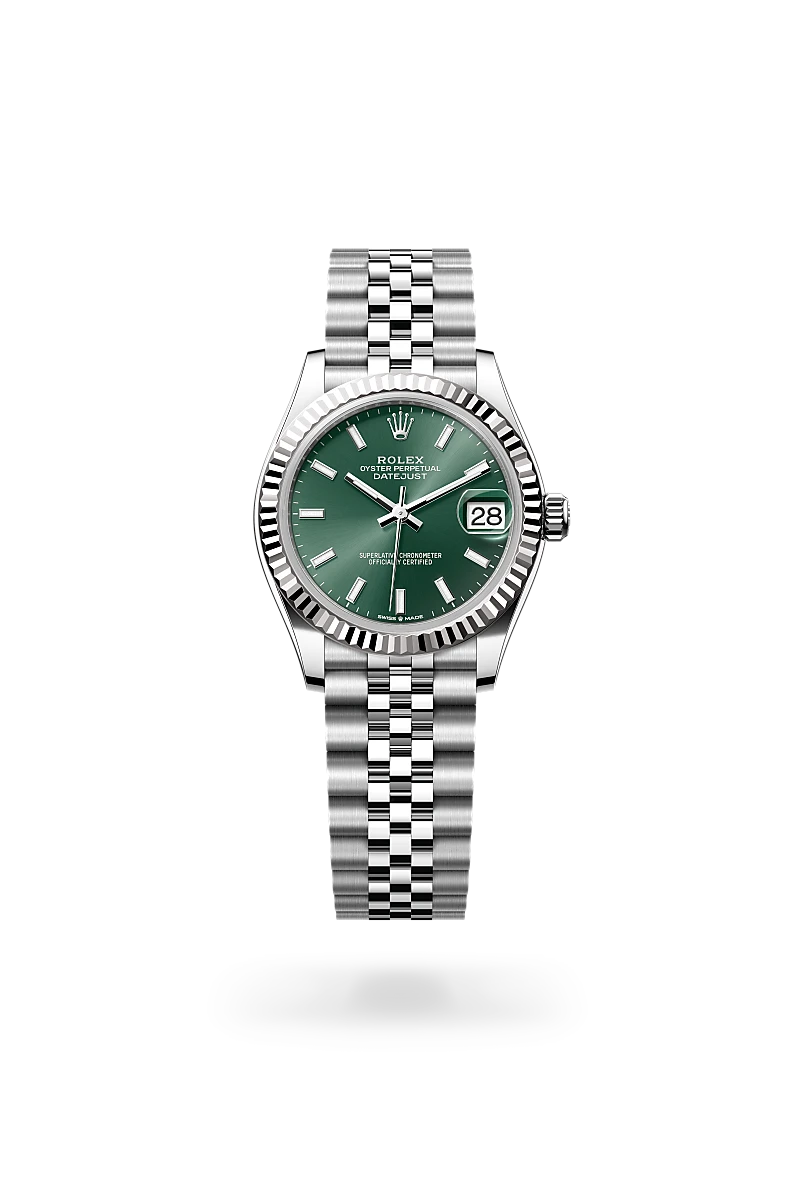 2025 Datejust 31 Rolex Oyster, 31 mm, Oystersteel and white gold M278274-0018