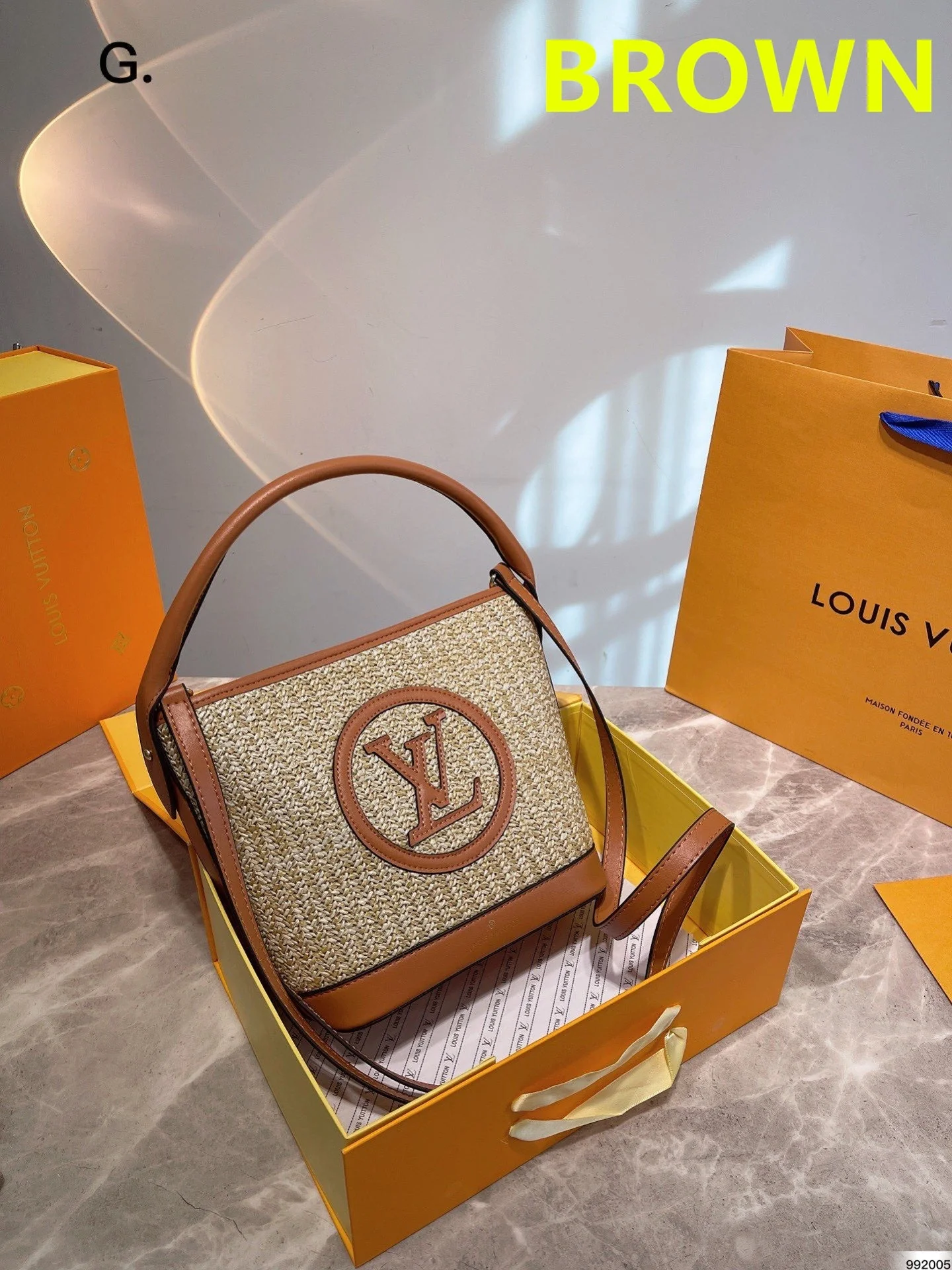 【Louis Vuitton】Latest Release★Bucket Bag★A must-have this summer♡Available in 2 colors
