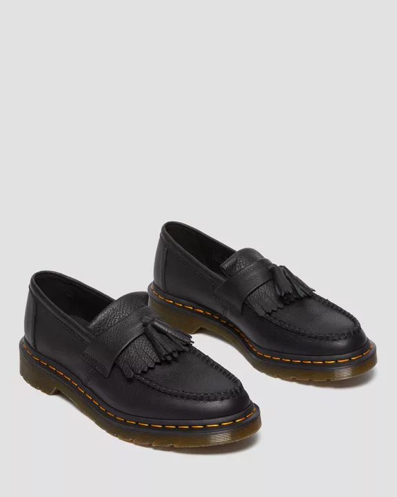 Adrian Virginia Leather Tassel Loafers