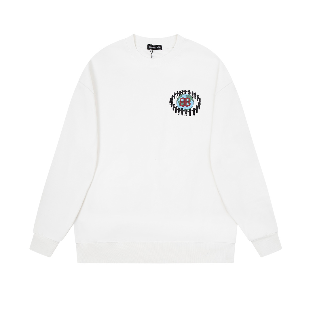 BLCG Hoodies WHITE