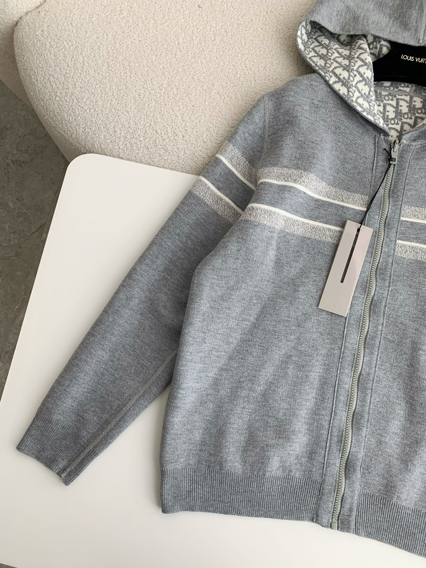 DR Internally printed full-motion sweatshirt