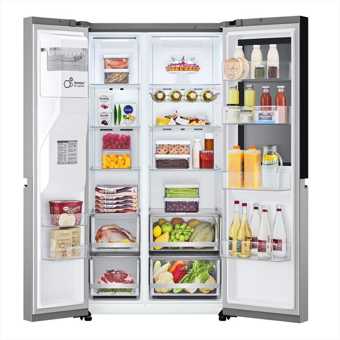 LG - Frigorifero side by side GSGV80PYLD Classe D 635L-Silver