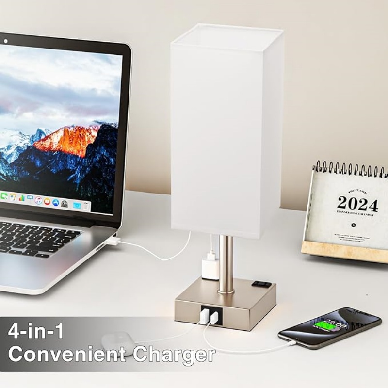 Brown Touch Table Lamp