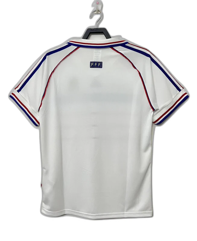 France 1998 II Away Jersey - Retro Version