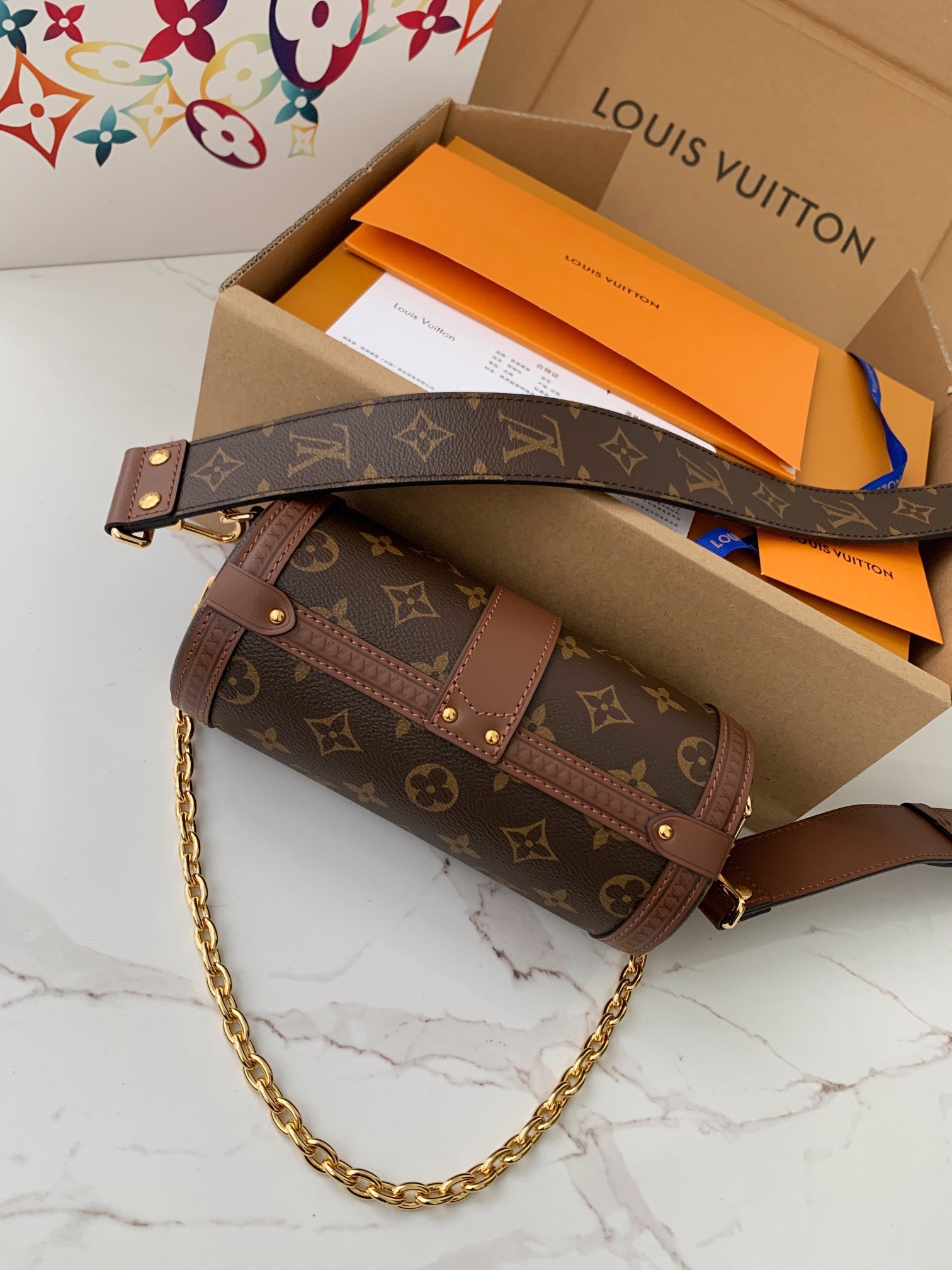 LV PAPILLON TRUNK M57835 19*9*9cm